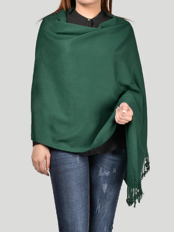 Pearl Shawl-Dark Green