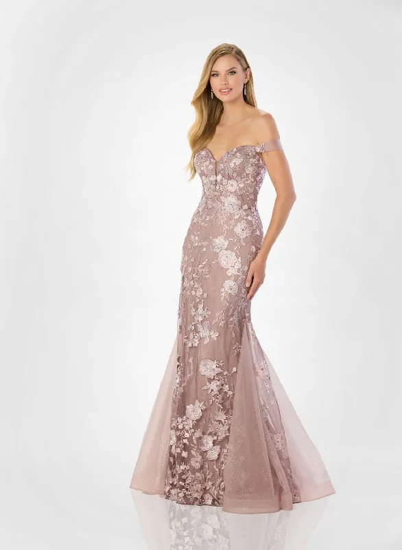 Montage M2231 Long Glitter Formal Mermaid Evening Dress