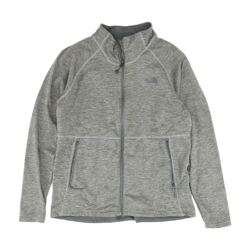 Gray Solid Lightweight Jacket