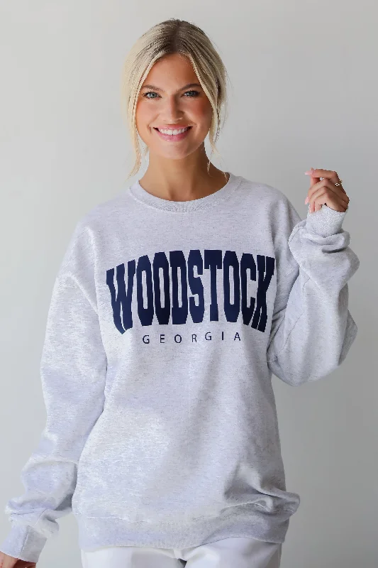 Heather Grey Woodstock Georgia Sweatshirt