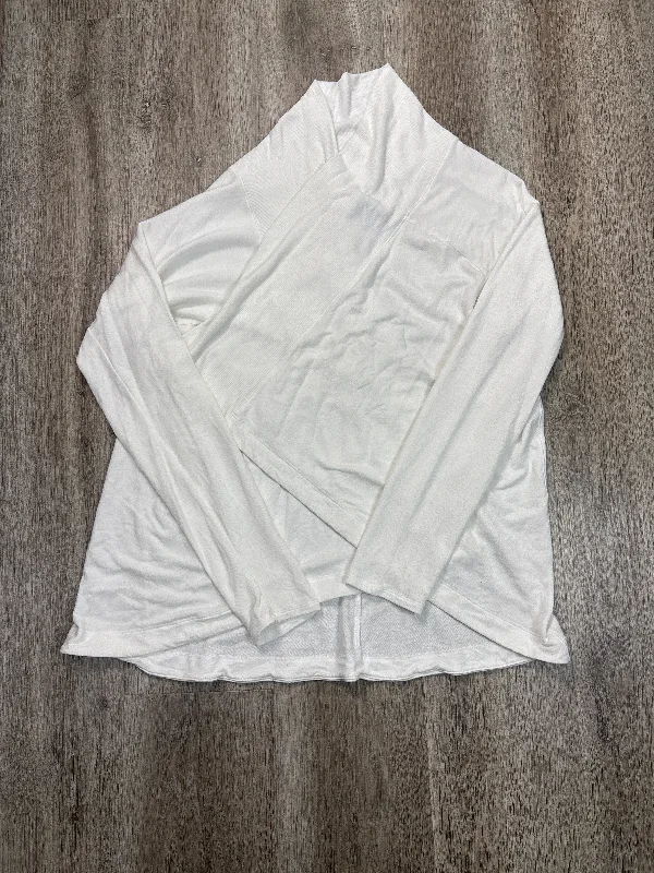 Cardigan By Athleta In White, Size: L