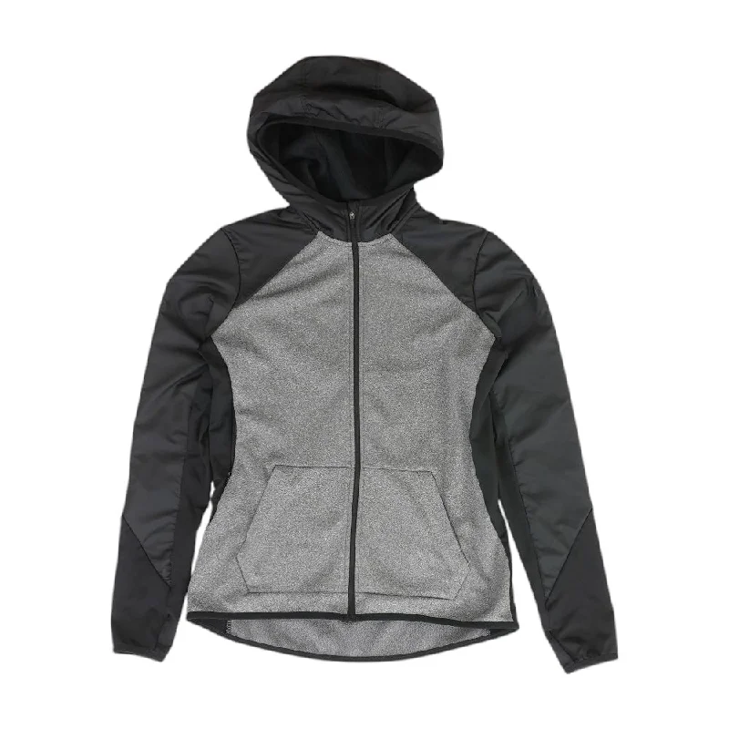 Gray Color Block Lightweight Jacket