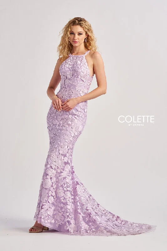 Colette by Daphne CL8665 Long Mermaid Formal Prom Dress