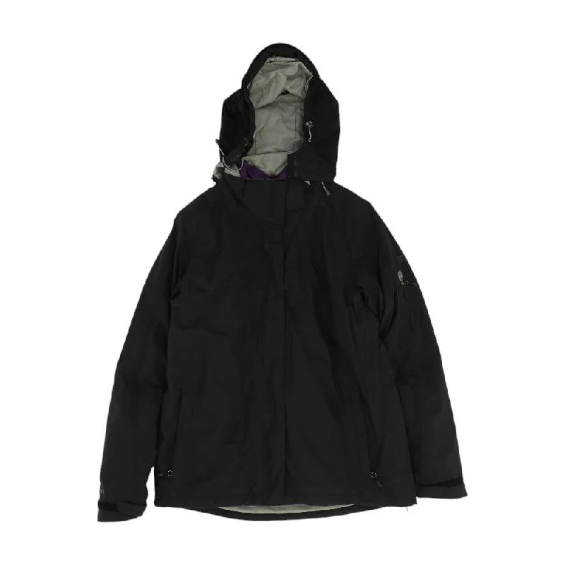 Black Solid Active Coat