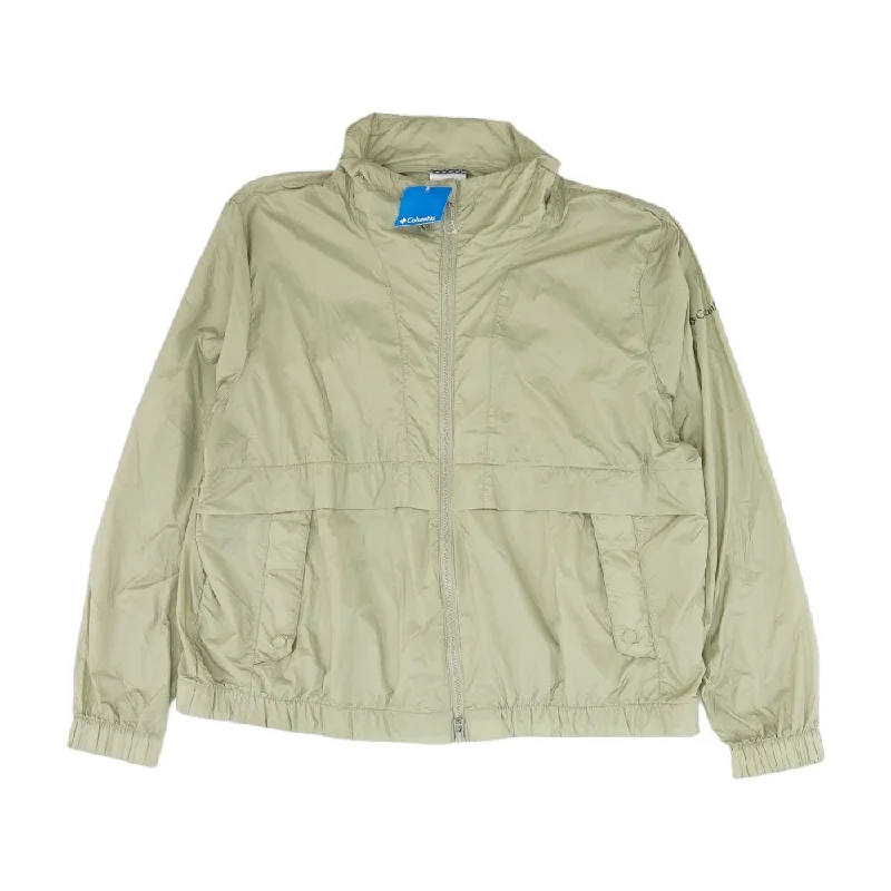 Green Solid Lightweight Jacket