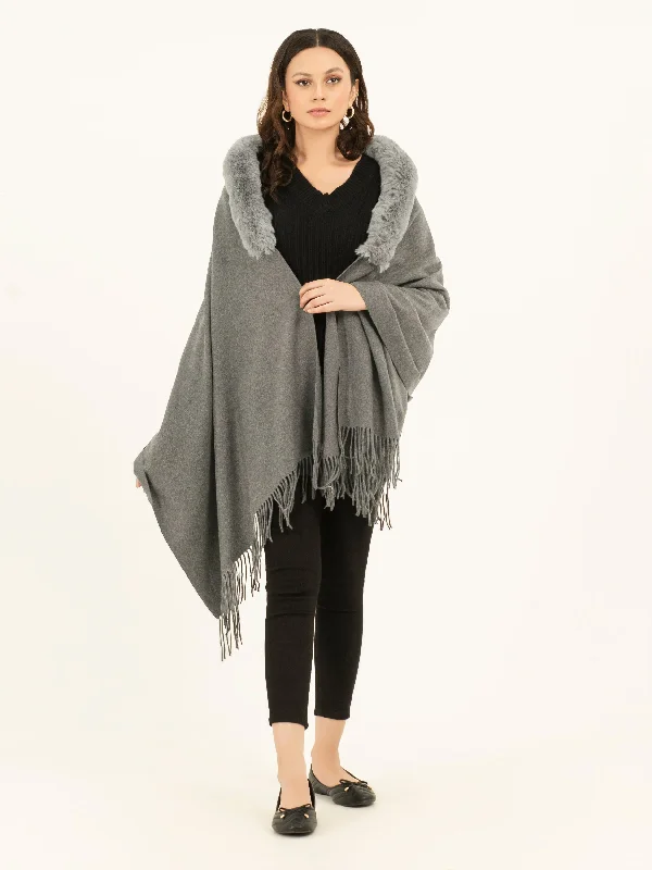 Fur Cape Shawl