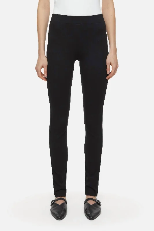 High Waist Leggings In Black