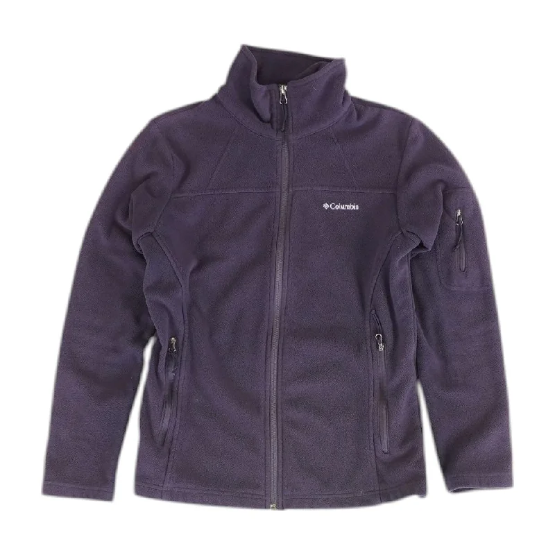 Purple Solid Lightweight Jacket