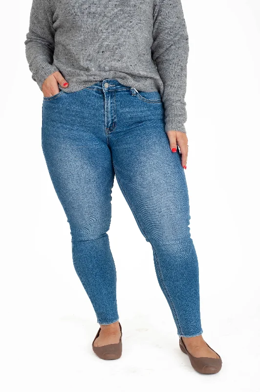 Wolf Crop Skinny Jeans