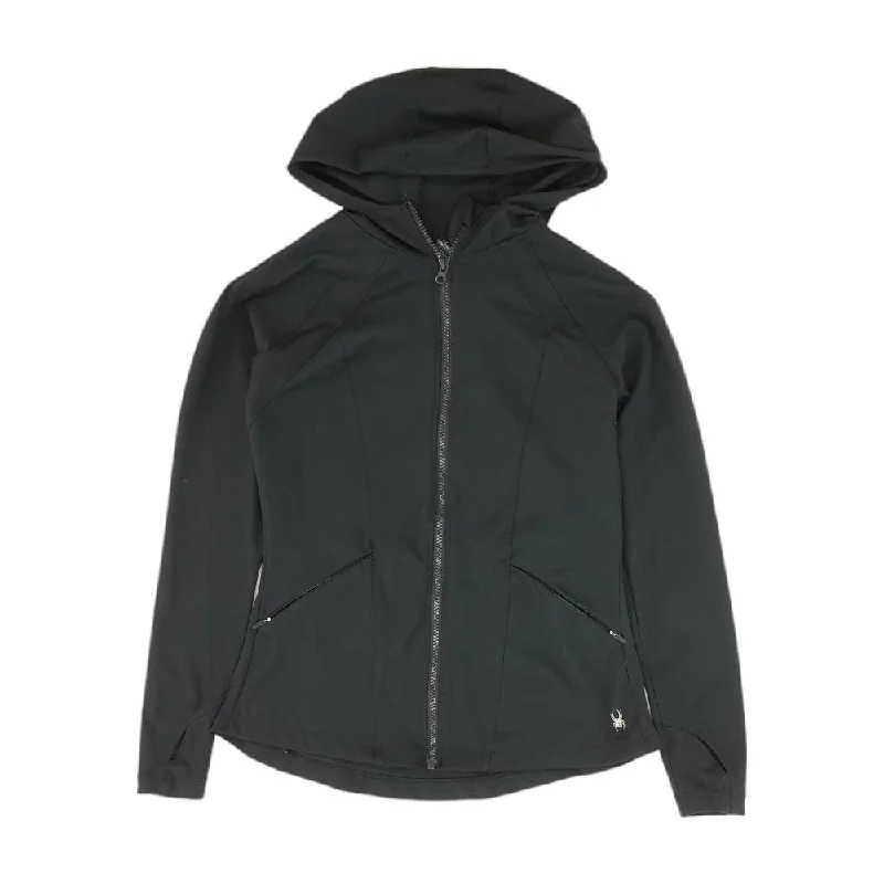 Black Solid Lightweight Jacket