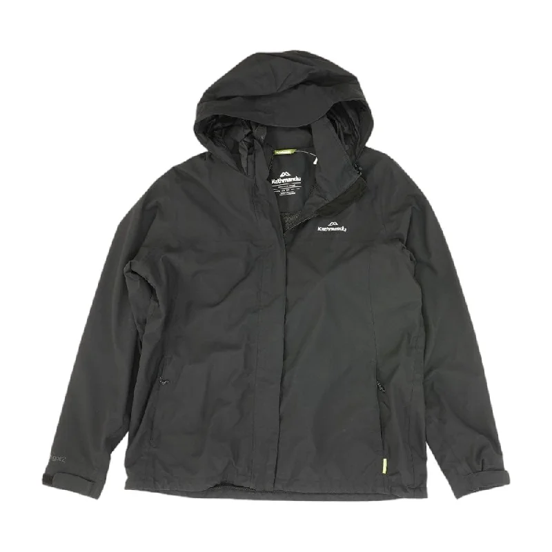 Black Solid Lightweight Jacket