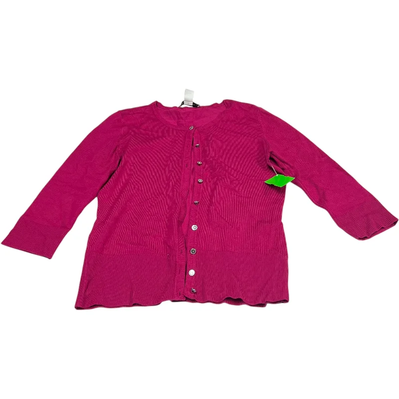 Cardigan By White House Black Market In Pink, Size: Xs