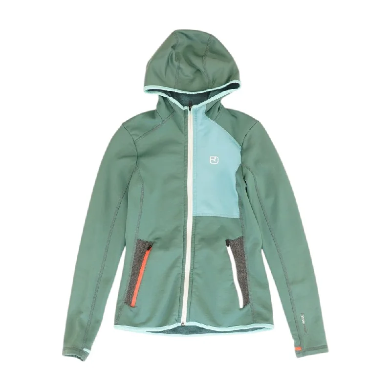 Green Solid Lightweight Jacket