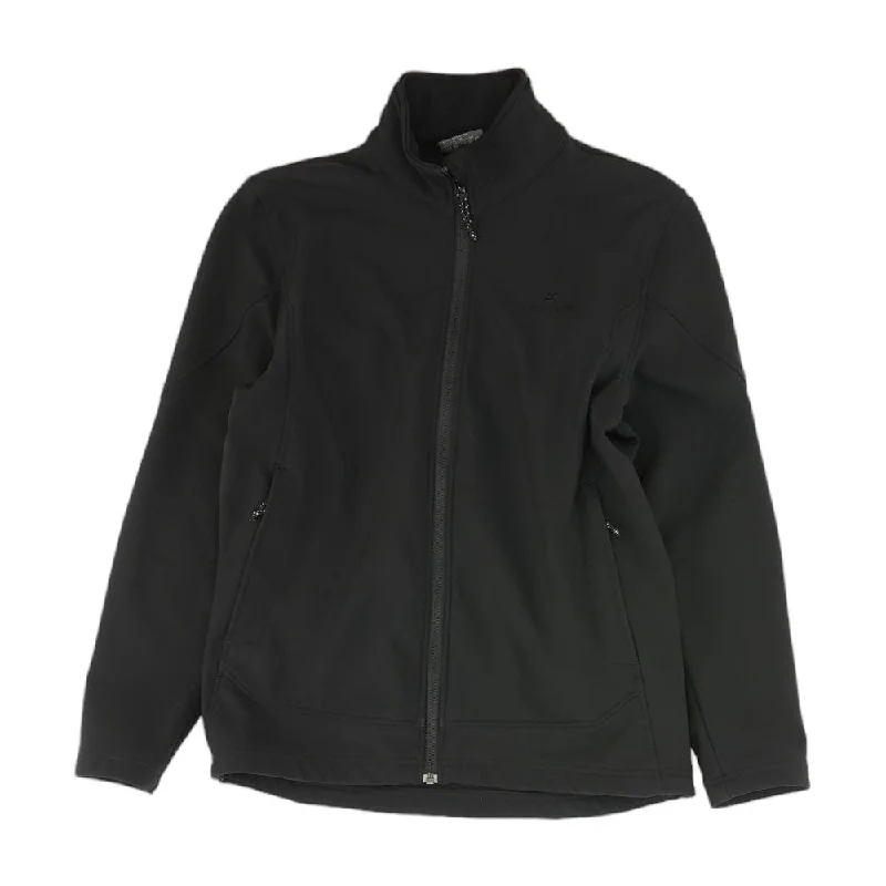 Black Solid Lightweight Jacket