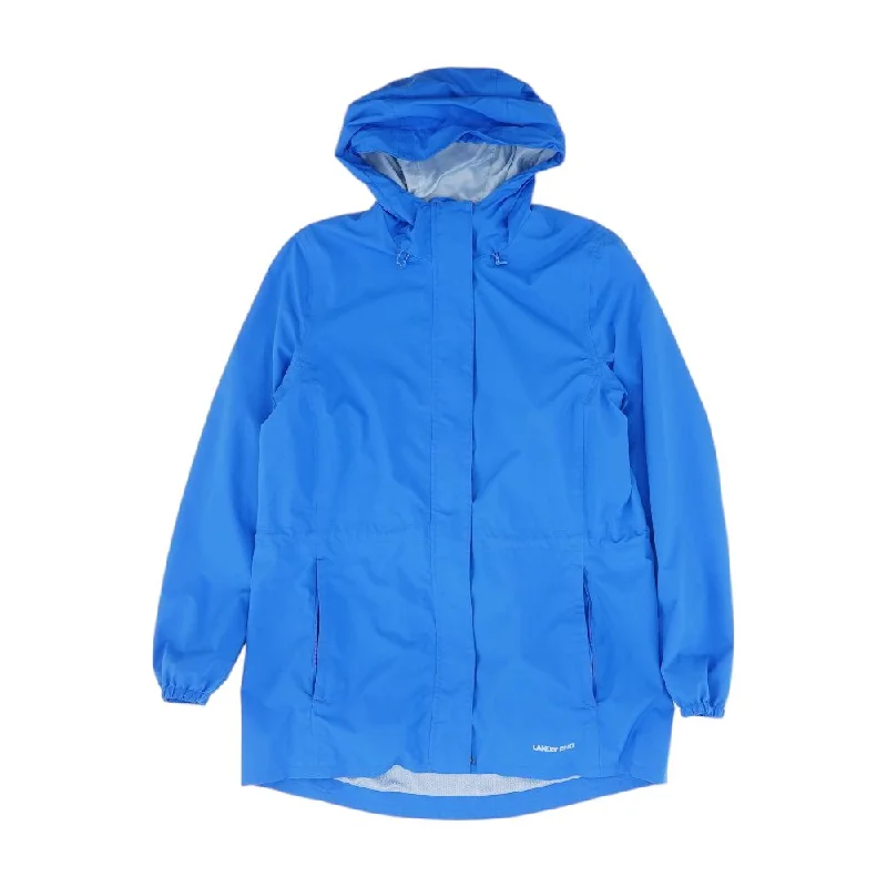 Blue Solid Lightweight Jacket