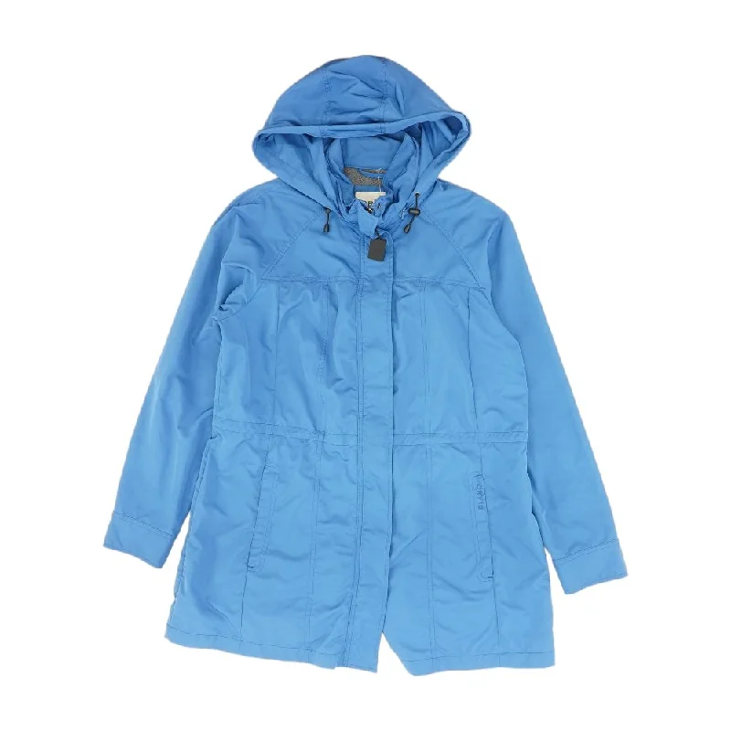 Blue Solid Lightweight Jacket