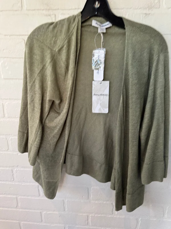 Sweater Cardigan By Tommy Bahama In Green, Size: L