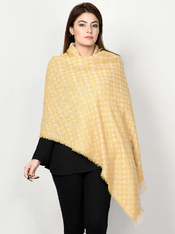 Shimmer Check Shawl