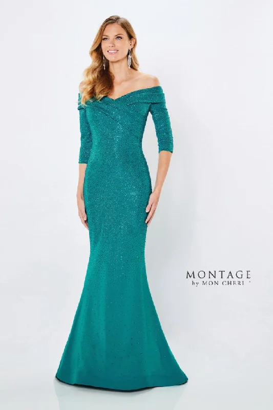 Montage 221970 Long Fitted Formal Evening Dress