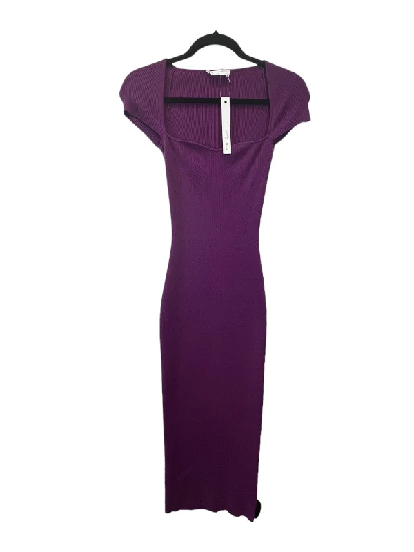 Purple Dress Designer Cma, Size Xs