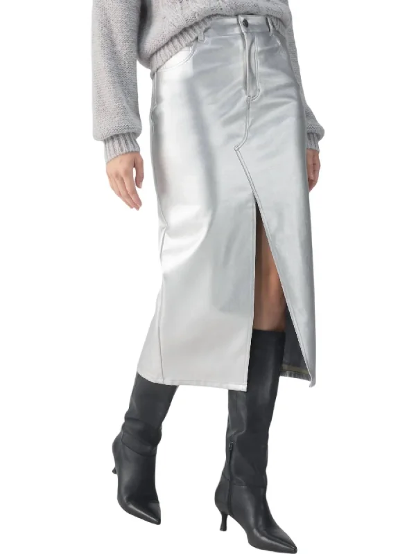 Analisse Skirt In Silver