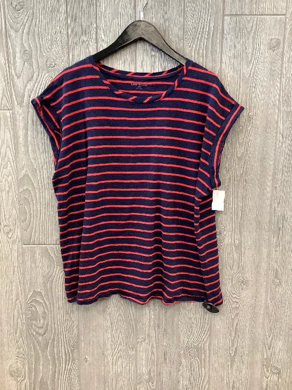 Striped Pattern Top Short Sleeve Lane Bryant, Size 3x