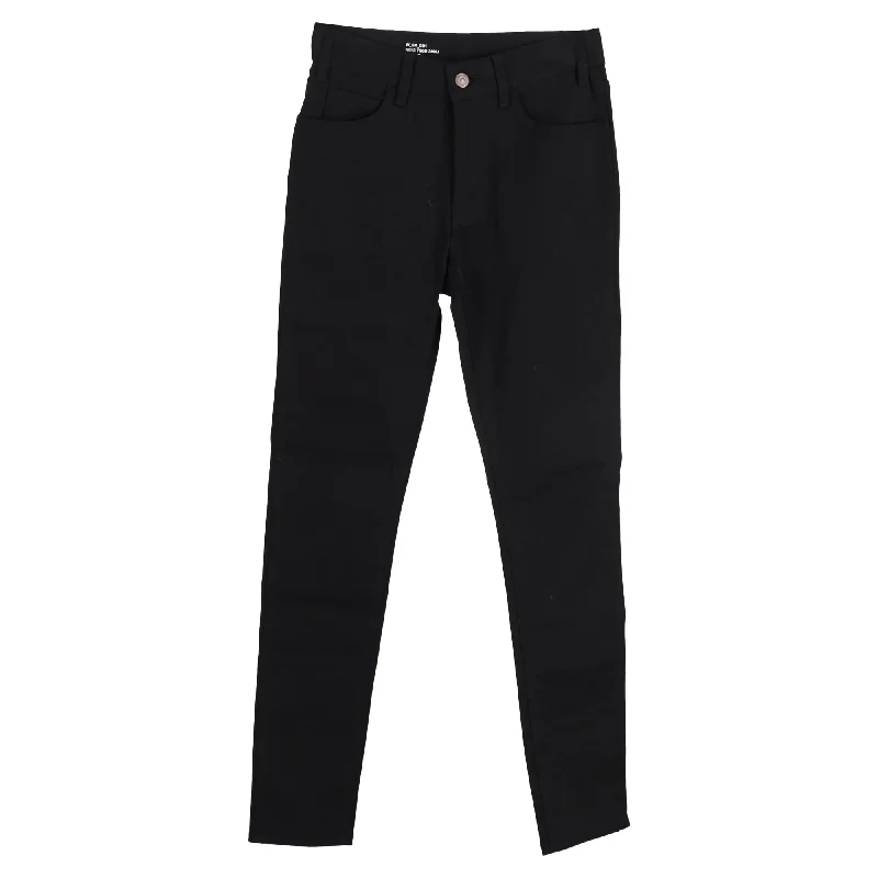 Celine Slim Jeans in Black Cotton