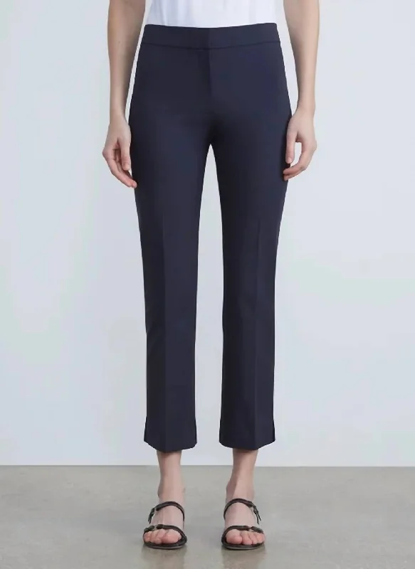 Manhattan Skinny Flare Pant In Ink