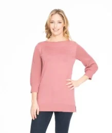 Spense Tunic Sweater in Poseidon - CGTP03753M