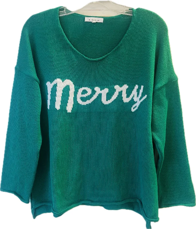 VH- Merry Green Sweater