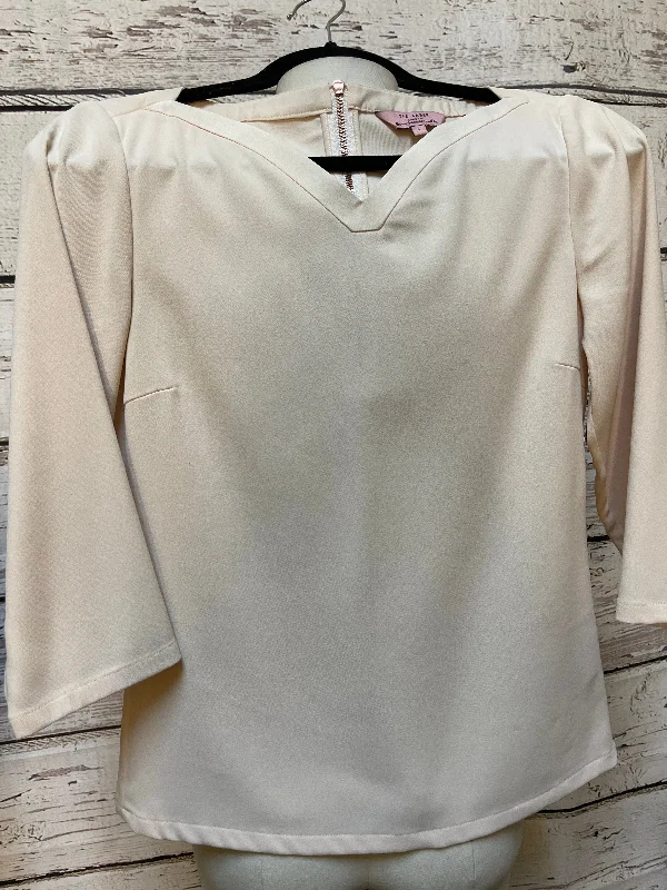 Top 3/4 Sleeve By Ted Baker In Pink, Size: S